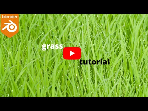 #blender | grass tutorial