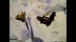 1-2 Shift Solenoid of a 4T65E Transmission (2005 Pontiac Montana)
