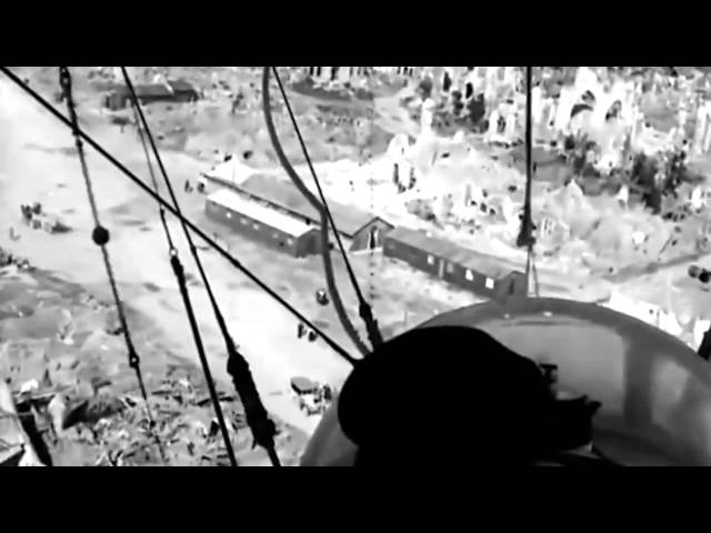 1919 aerial footage WW1 battlefields