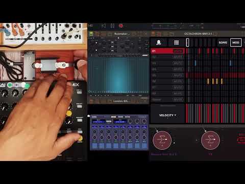 Very cool #MorseCode hardware/software mix jam with #OCTACHRON again by Lastboss (Instagram)✌️🎶😎