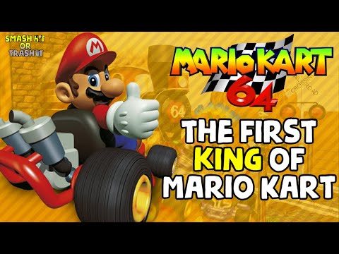 A Critical Look At The FIRST 3D Mario Kart - Mario Kart 64