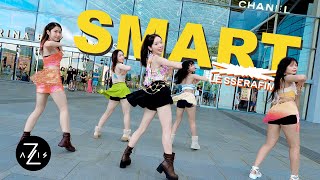 [KPOP IN PUBLIC / ONE TAKE] LE SSERAFIM (르세라핌) ‘SMART’ | DANCE COVER | Z-AXIS FROM SINGAPORE