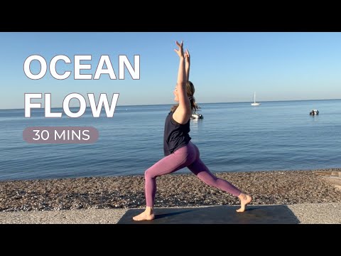 OCEAN FLOW | 30 minute vinyasa flow | Balance + Glo