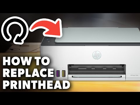 How To Replace Printhead On HP Smart Tank 210, 520, 540, 580, 590 & 5100 (Any Model) (2025 Guide)