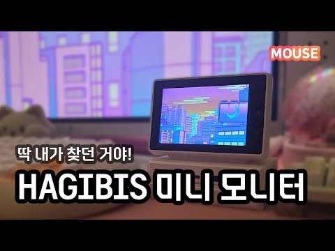 미니 컴퓨터? 아니! 하기비스 보조 모니터 USB-C 도킹 스테이션 : Hagibis IPS Retro Mini Monitor