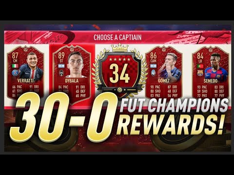 30-0 34TH IN THE WORLD FUT CHAMPION REWARDS (SHOCKING)- FIFA 20 ULTIMATE TEAM