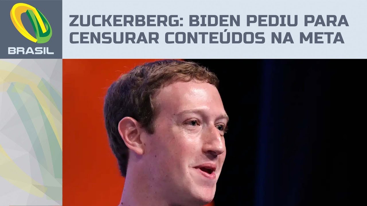 Zuckerberg afirma que governo Biden pediu censura de conteúdos no Facebook e Instagram