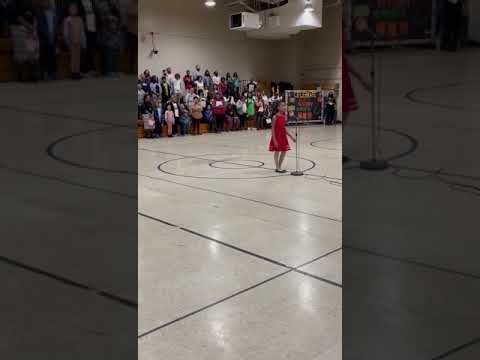 “Lift Every Voice and Sing” AMAZING SINGING  by 9-year old Liya Sarai