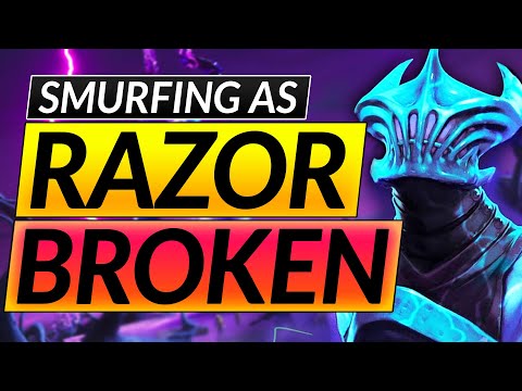 How to RANK UP with EVERY HERO - BROKEN RAZOR SMURF Tips ANALysis - Dota 2 Guide