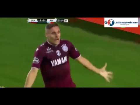 Lanus 3 vs River Plate 0 - Gol Pasquini - SuperCopa 2017 - 04/02/2017