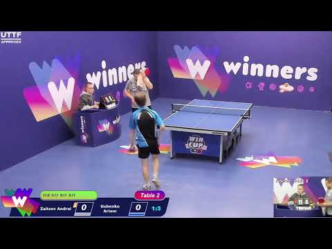 WINners CUP table 2  06.12  Zaitsev Andrei -  Gubenko Artem 14:00