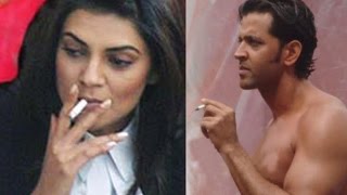 Bollywood Actors Caught Smoking In Public | Hrithik Roshan, Sushmita Sen