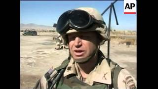 US troops on operations searching for Al Qaida/Taliban