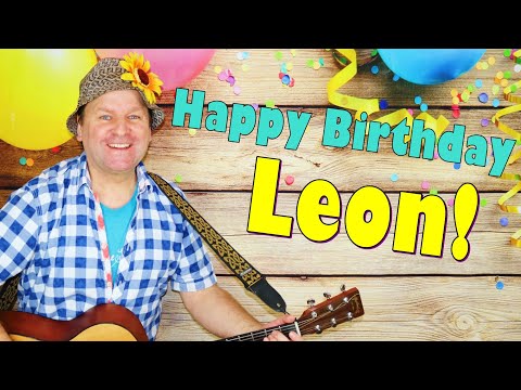 Happy Birthday Leon und alles Gute zum Geburtstag! Dein Geburtstagslied!