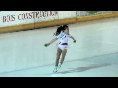 Hannah Sprung (Age 8) - French National Championships 2016 - Figure Skating