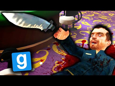 THE MAN WHO THROW HIS KNIFE AFTER HE WAS DEAD XD (GOD LEVEL) - Garry's Mod