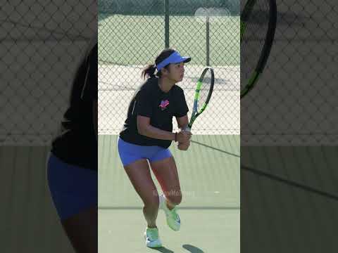 Just Alex Eala Practising… Can’t Stop Watching