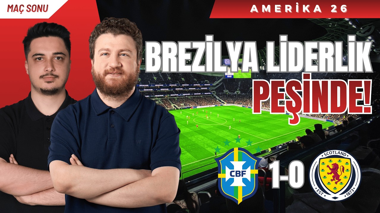 Haiti Bile Bizden İyi!... Brezilya Lider! | Brezilya 1-0 İskoçya, Haiti 2-1 Fas