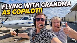 Pilot POV! IFR With Grandma as Copilot! (Cockpit POV) | FULL FLIGHT!