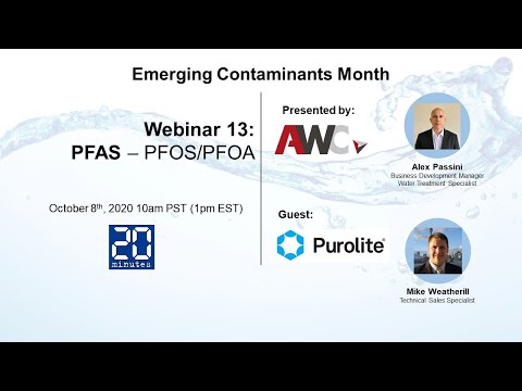 AWC Webinar 13 - What You Need to Know About PFAS