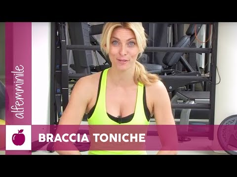 Allenati con Federica Fontana: le croci per tonificare le braccia