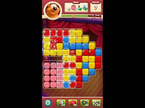 Toon Blast Level 8287 - NO BOOSTERS 🐻🐺🐱 | SKILLGAMING ✔️