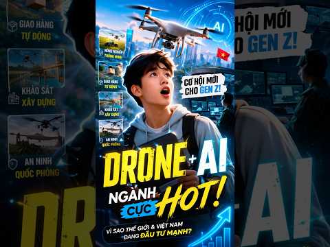 TÓM TẮT NHANH VỀ NGÀNH DRONE