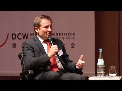 Dr. Christian Haessler at German Chinese Economic Forum #DCWT18 in Cologne