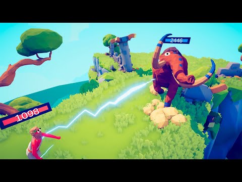 ANCIENT TEAM vs TRIBAL TEAM | DAMAGE INDICACOR | HP - Totally Accurate Battle Simulator | TABS