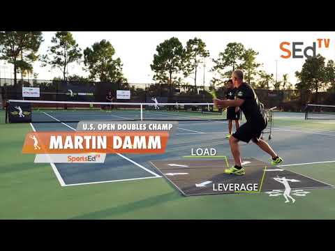 2-Handed Backhand Progression - Improve Your Stroke with Martin Damm | SportsEdTV
