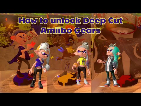 [Splatoon 3] How to unlock Deep Cut Amiibo Exclusive gear Shiver Frye Big Man