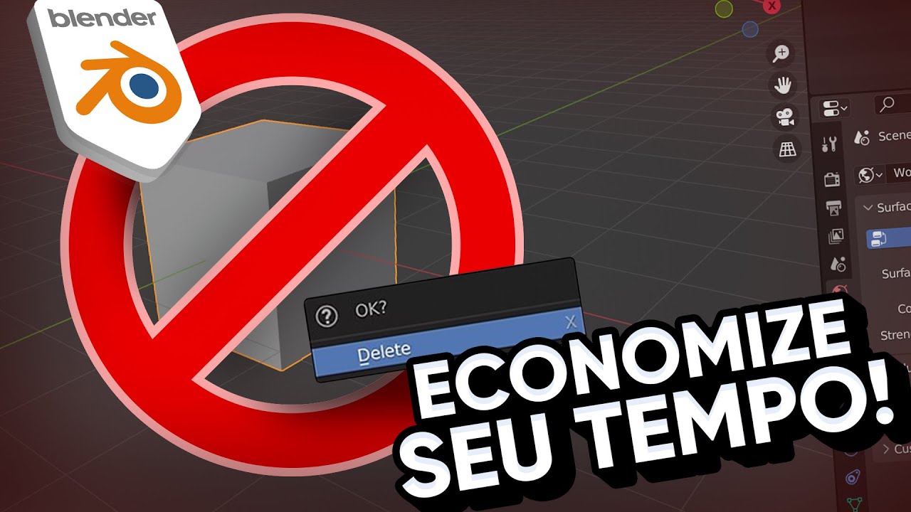 5 coisas que você faz errado no Blender