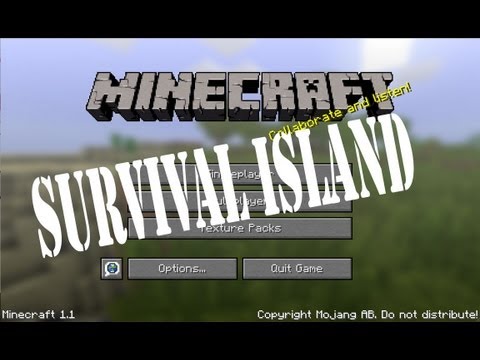 Minecraft Survival Island - FAIL at Making a Skeleton Spawn Trap
