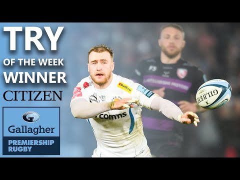 Stuart Hogg Scores Stunning Exeter Try! | Citizen Try Of The Week - Round 10 WINNER