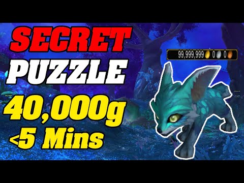 The 40,000g Secret Puzzle! Less Than 5 Minutes! WoW Goldfarm