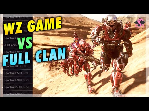 Funny Warzone Match Against a Full Clan - Halo 5: Guardians