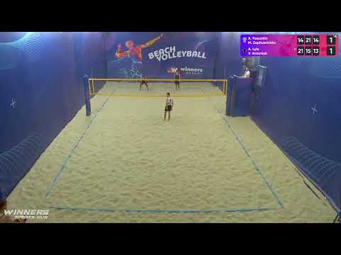 22:10 A. Pasazhin / M. Zapliusvichka - A. Lylo / V. Antoniuk 13.07.2022 | Winners Beach Volleyball