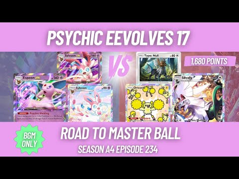 Psychic Eevolves #17 – Road to Master Ball Season A4 Episode 234 | Pokémon TCG Pocket
