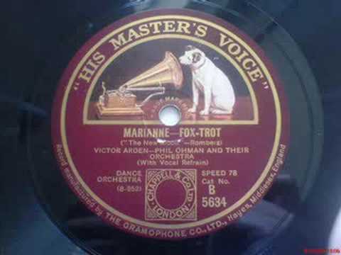 Marianne - Phil Ohman and Victor Arden orchestra