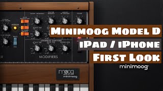 Video thumbnail for Moog Minimoog Model D Synthesizer  For iOS (AUv3) - First Look | SYNTH ANATOMY by SYNTH ANATOMY