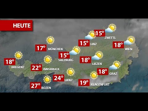 Aktuelle Wetterprognose für Donnerstag (04.10.2018)