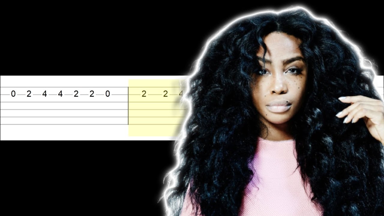 SZA - I Hate U (Easy Guitar Tabs Tutorial)