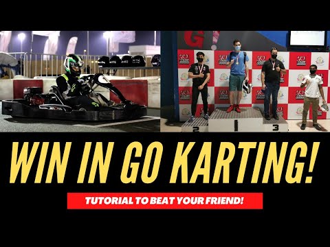 HOW to BEAT YOUR FRIEND IN GO KARTING! (tutorial)