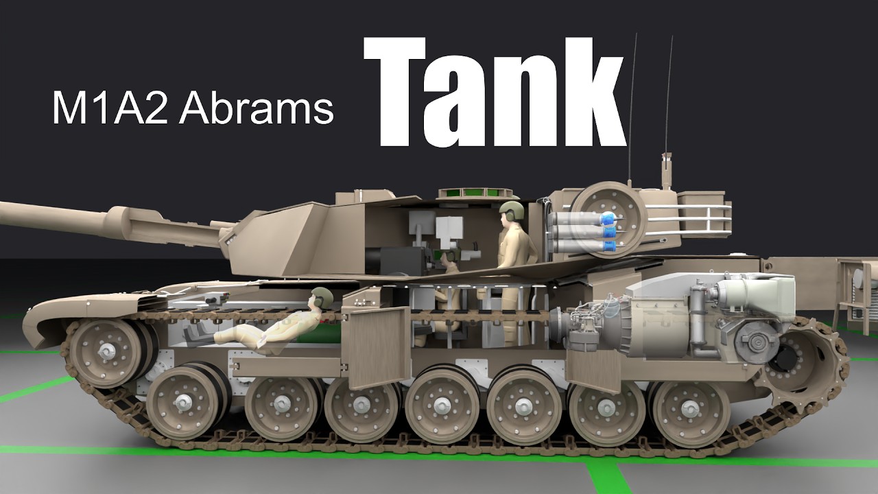 How does a Tank work (M1A2 Abrams)