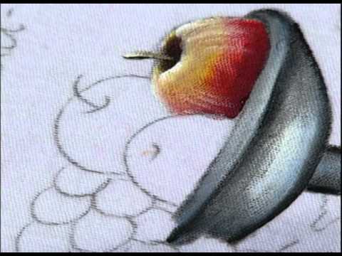 Mulher.com 11/09/2012 - Pintura Pano de copa 1/2