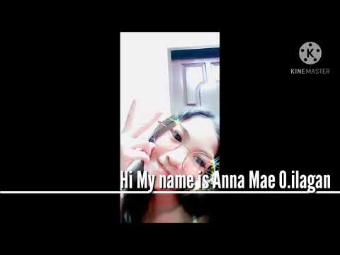 Hi My name is Anna Mae O. ilagan like and Subscribe