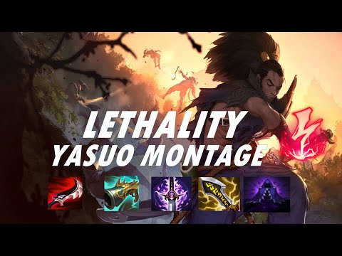 Meteoroid - Lethality Yasuo Montage #1 - Yasuo lethality build - OneShots/outplays