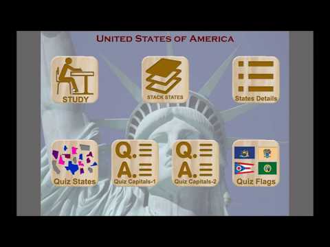 United States Map Quiz Game -  video