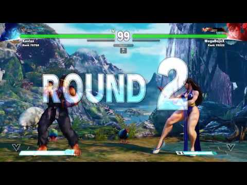 Took a game off of a Chun Li with double my rank