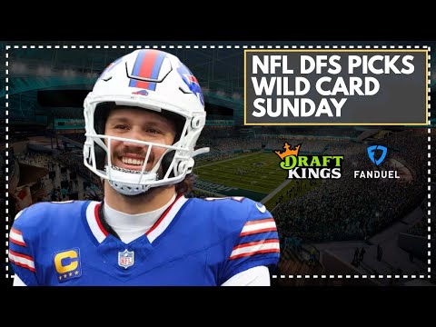 NFL DFS Picks for Sunday's 3 Wild Card Games: FanDuel & DraftKings Lineup Advice (& Showdown!)